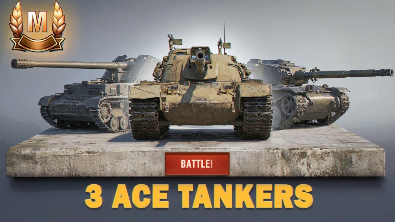3 Ace Tanker (Mastery Badge)  Battles – Bourrasque, WT IV & M48 Patton Surprised Me