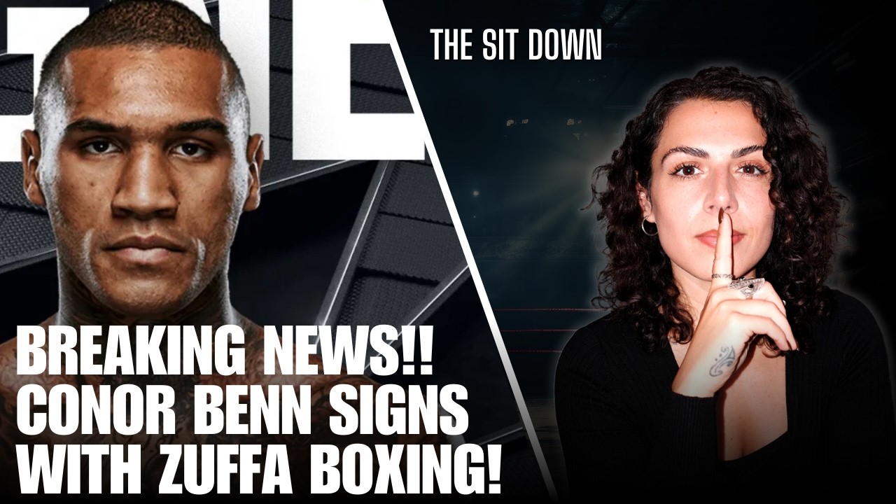 CONOR BENN Leaves EDDIE HEARN And Signs With Dana White & ZUFFA Boxing | MELISSA ZAD