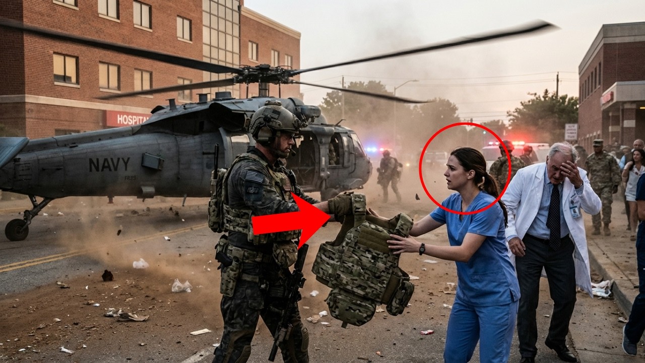 Despreciaban La Nueva Enfermera, Hasta Que Aterrizó Un Helicóptero Naval Exigiendo Su Uniforme