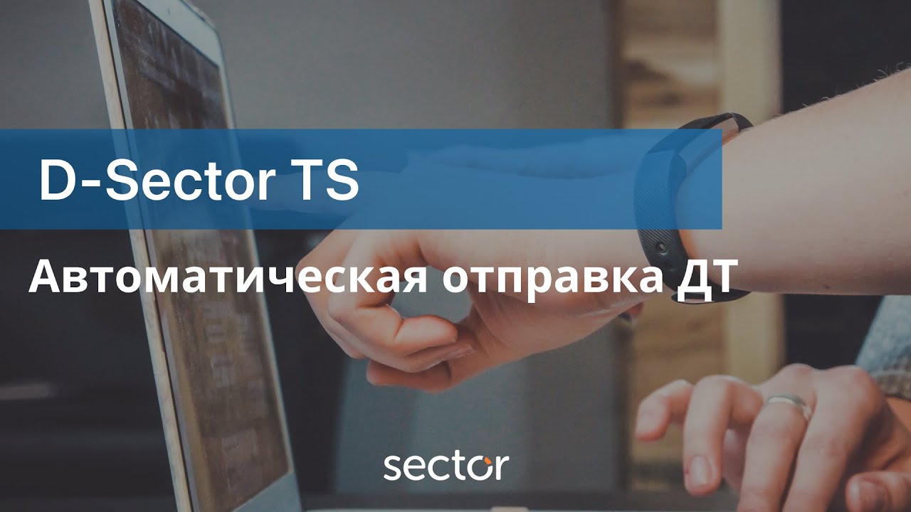 Автоматическая отправка ДТ  в программе D-Sector TS