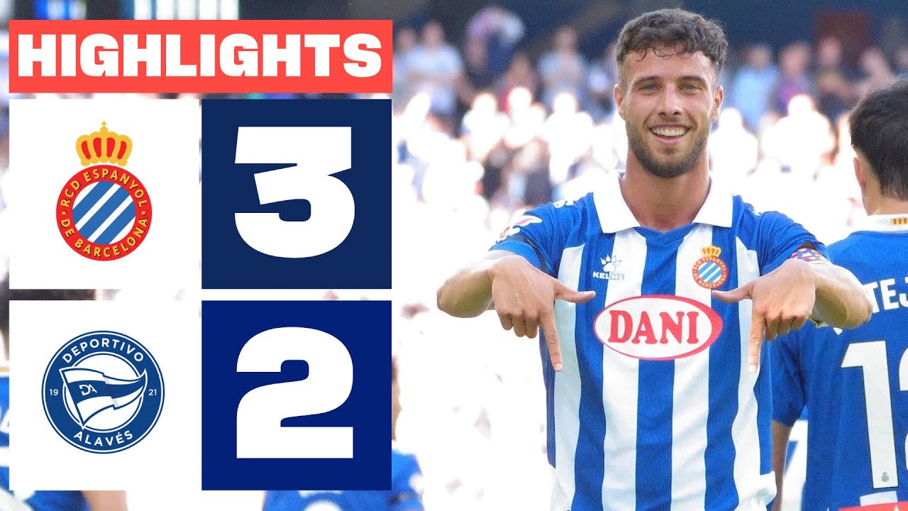 RCD ESPANYOL 3 - 2 DEPORTIVO ALAV&Eacute;S | HIGHLIGHTS LALIGA EA SPORTS
