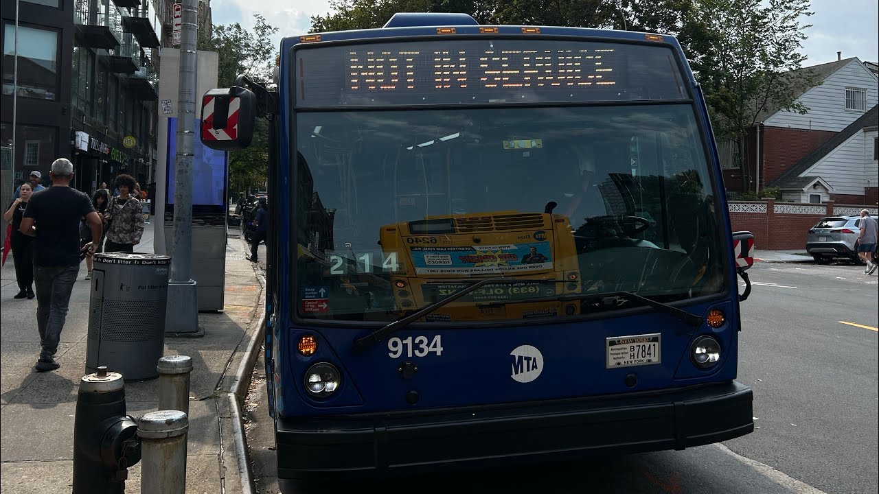 MTA Bus: Onboard 2024 NovaBus LFS #9134 on the Q80 Bus to Kew Gardens via Lefferts Bl