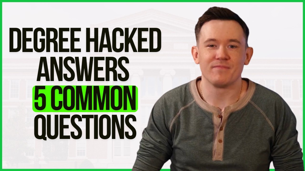 Degree Hacked Answers 5 Common Questions About Online Degrees