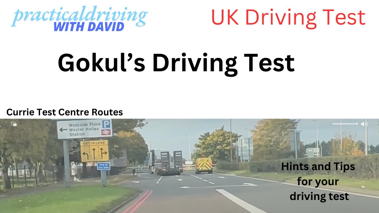 Driving Test Footage