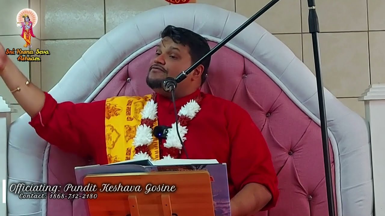Pt. Keshava Gosine: Hanuman Jayanti Satsangh | Hanuman & Arjuna Discourse 05/04/2023. SKSA