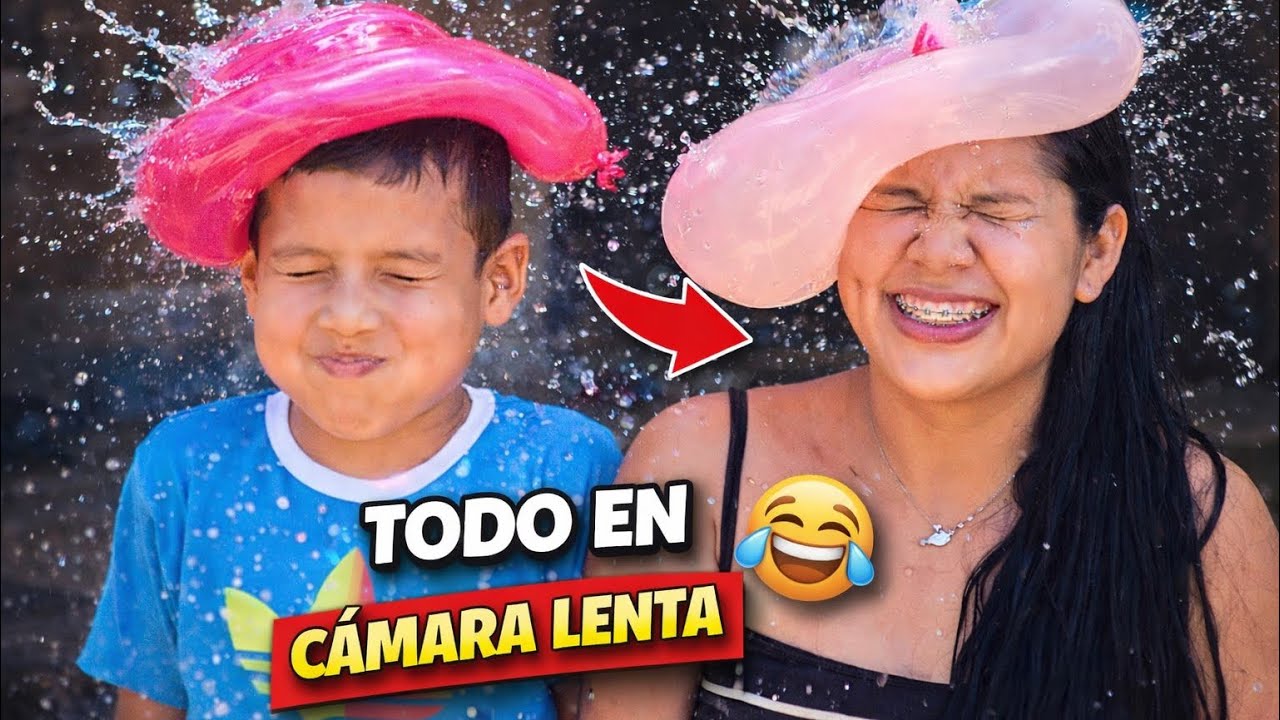 😱Esto se ve DEMASIADO divertido en cámara lenta 😂💦