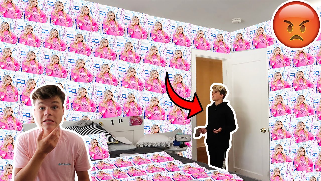 Filling GAVIN MAGNUS ROOM With Pictures Of COCO QUINN!