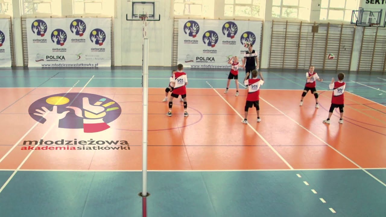 SOS Lekcja II 04 Odbicia dolne   cwiczenia z siatka