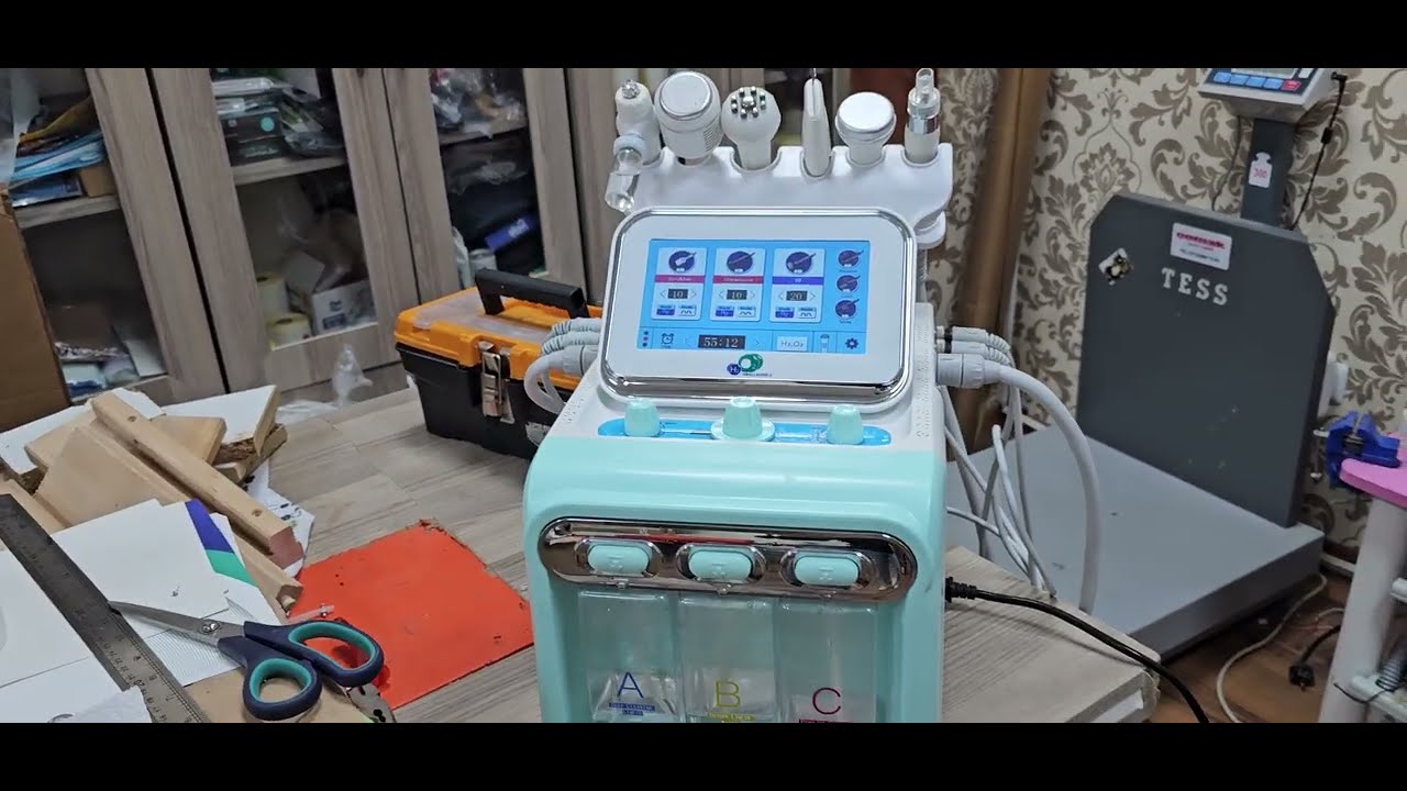 (3) كيف أصلح جهاز #هيدروفيشل#هيدروفيشيال. الاعطال في جهاز #التقشير_المائي#Hydrafacial.لا يوجد شفط.