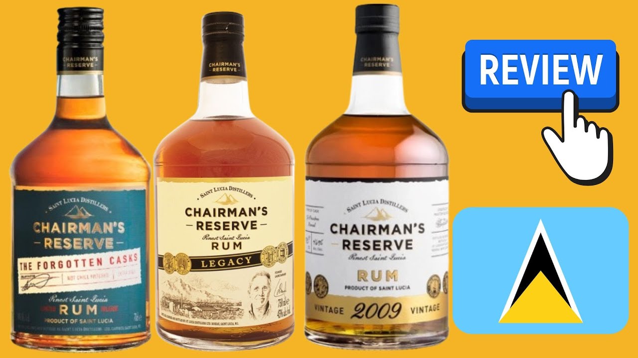 Unveiling the Amazing Flavors of YouTube's Best Chairman's Reserve Rums