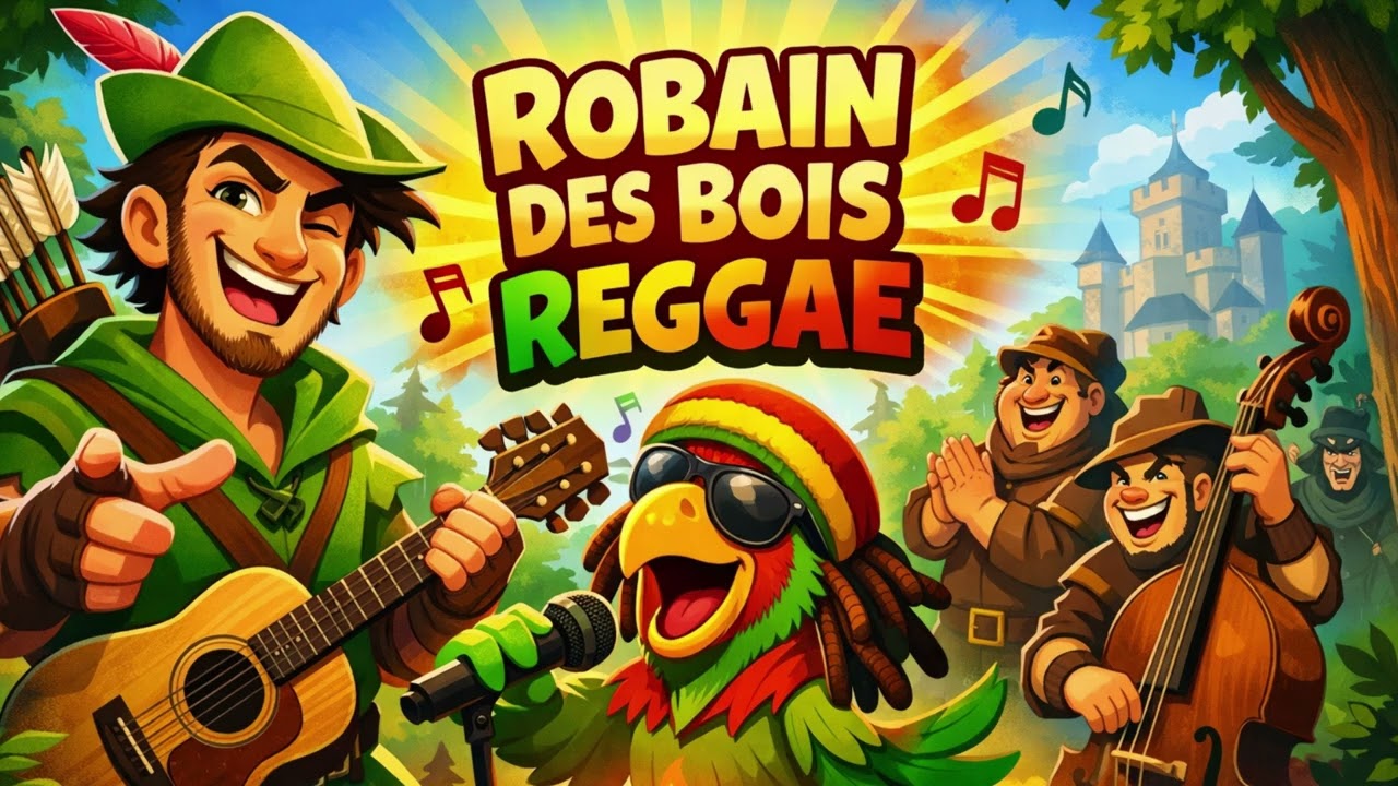 Robain des bois Reggae | Chanson Cartoon