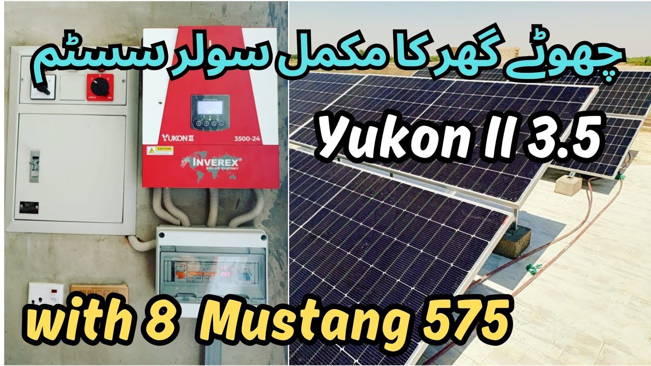 3.5KW YUKON INSTALLATION WITH 8 SOLAR 575W Bifacial
