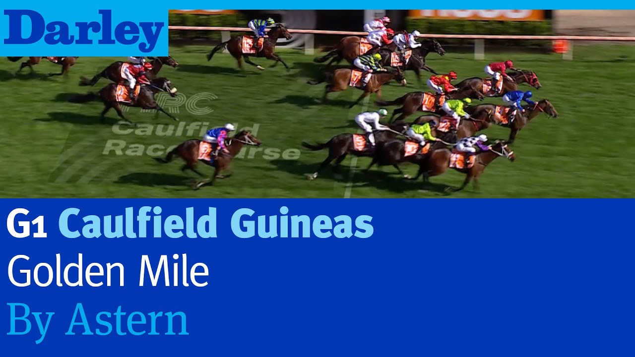 Golden Mile by Astern выигрывает гонку G1 Caulfield Guineas
