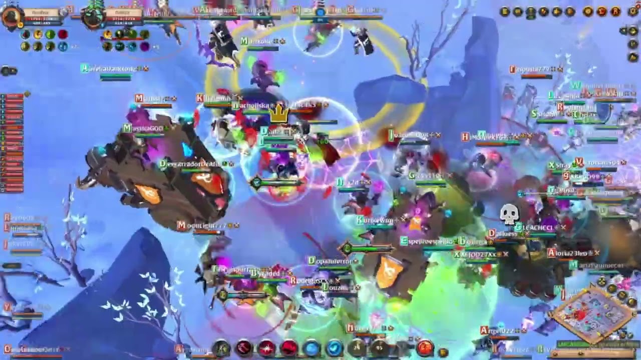 Upside vs lFures vs Alianza YFT - POV Shadow Caller - Albion Online