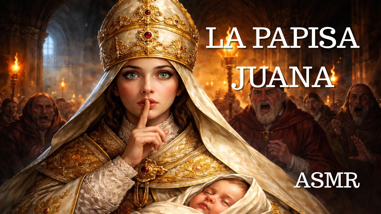 El Enigma de la Papisa Juana | ASMR Colombiano | Voz Bajita y Susurros