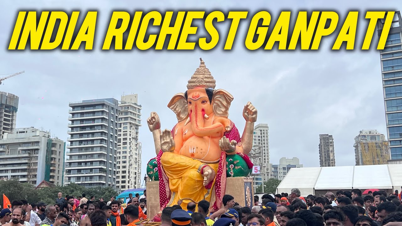 71th G. S. B. Seva Mandal Ganpati Visarjan 2025 | START TO END | Mumbai Ganpati Visarjan 2025