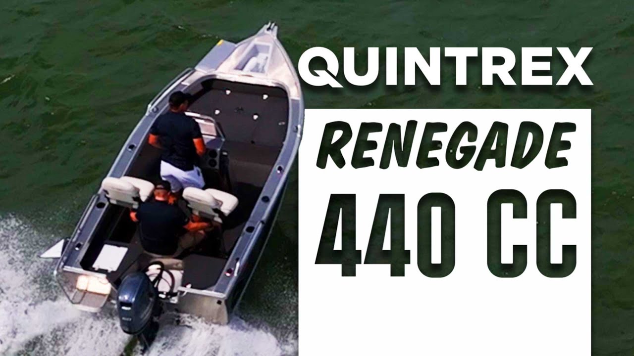 Quintrex 440 Renegade CC + Yamaha F60hp 4-Stroke on water review