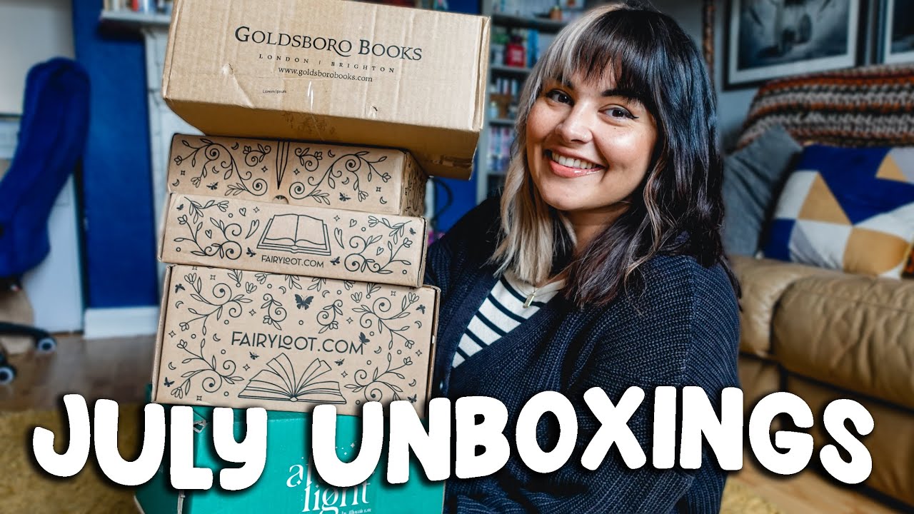 July Book Unboxing! Fairyloot, GSFF & Special Editions 2024