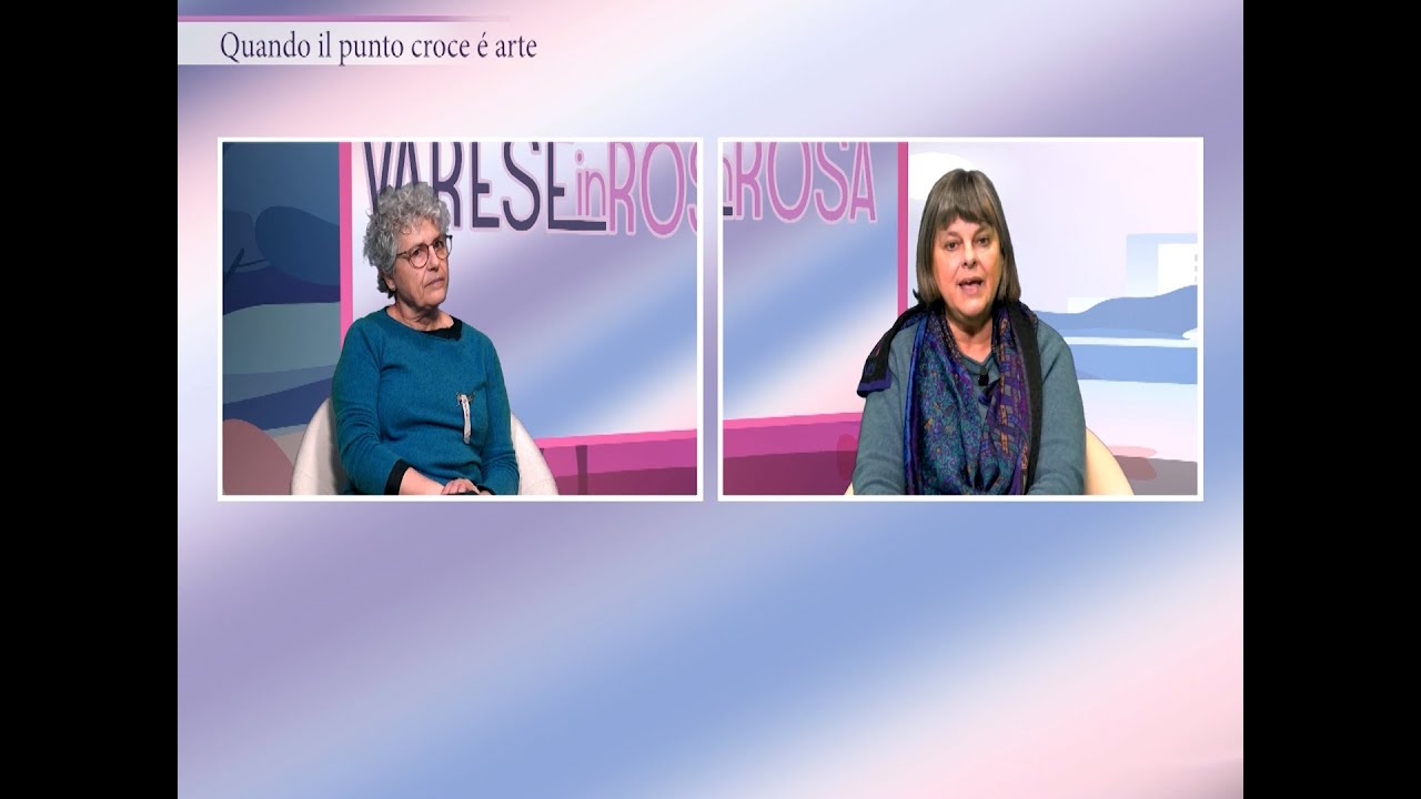 Quando il punto croce è arte - Varese in rosa