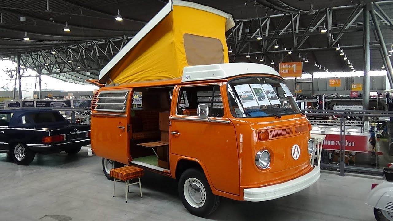 1974 Volkswagen T2b Westfalia Helsinki - Exterior and Interior - Retro Classics Stuttgart 2018
