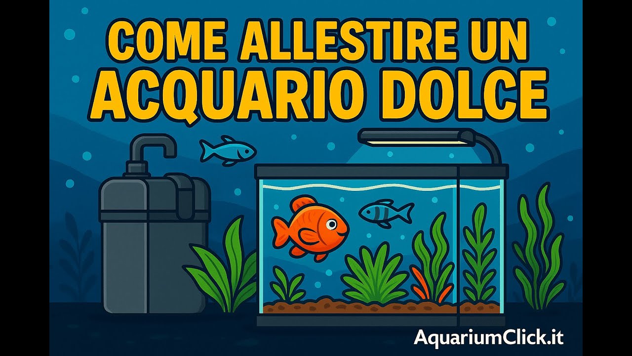 Come allestire un acquario dolce