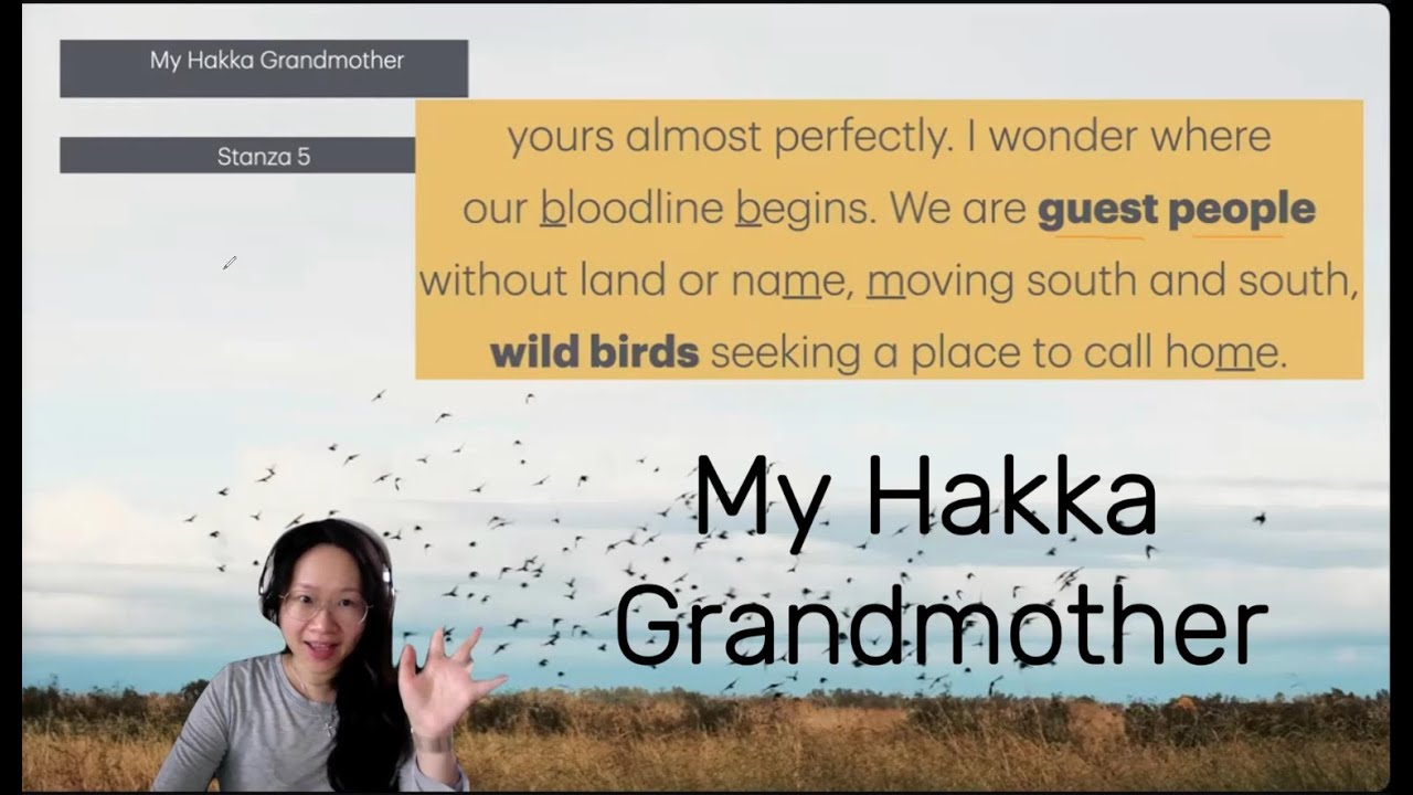 和我一起读My Hakka Grandmother [中文讲解] | HSC EALD English | Module B | Contemporary Asian Australian Poets