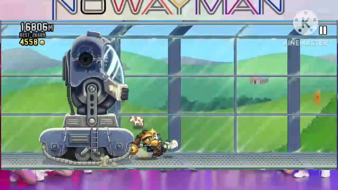 Strong Arm Machine + Lil Stomper | (Glitch S.A.M.) I Broke Jetpack Joyride Again!