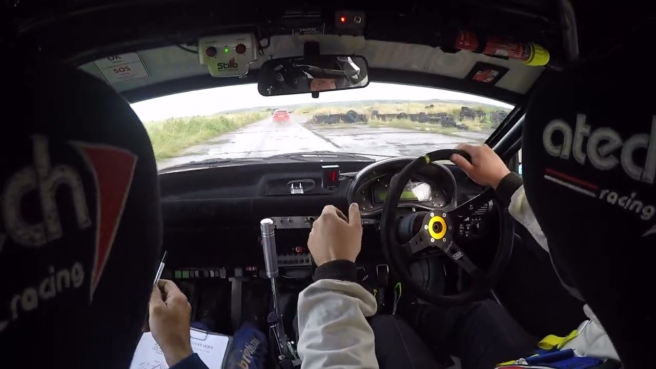 Fairfield stages. Stage 1, 3rd fastest. Jonathan Jones & Endaf Owen