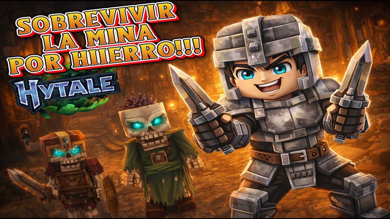 HYTALE Sobrevivimos la Mina y Llegamos al Hierro - Guía de Progresión PASO A PASO - CAP 3