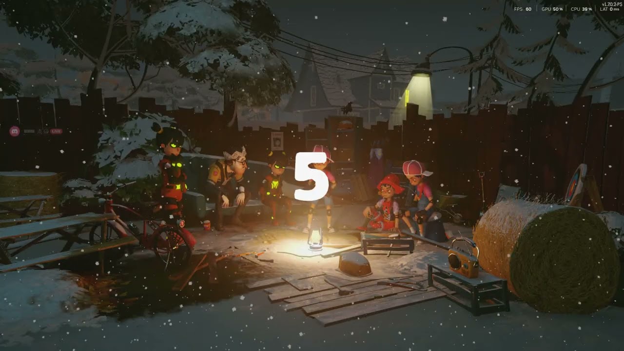 Playing secret neighbor it was really fun