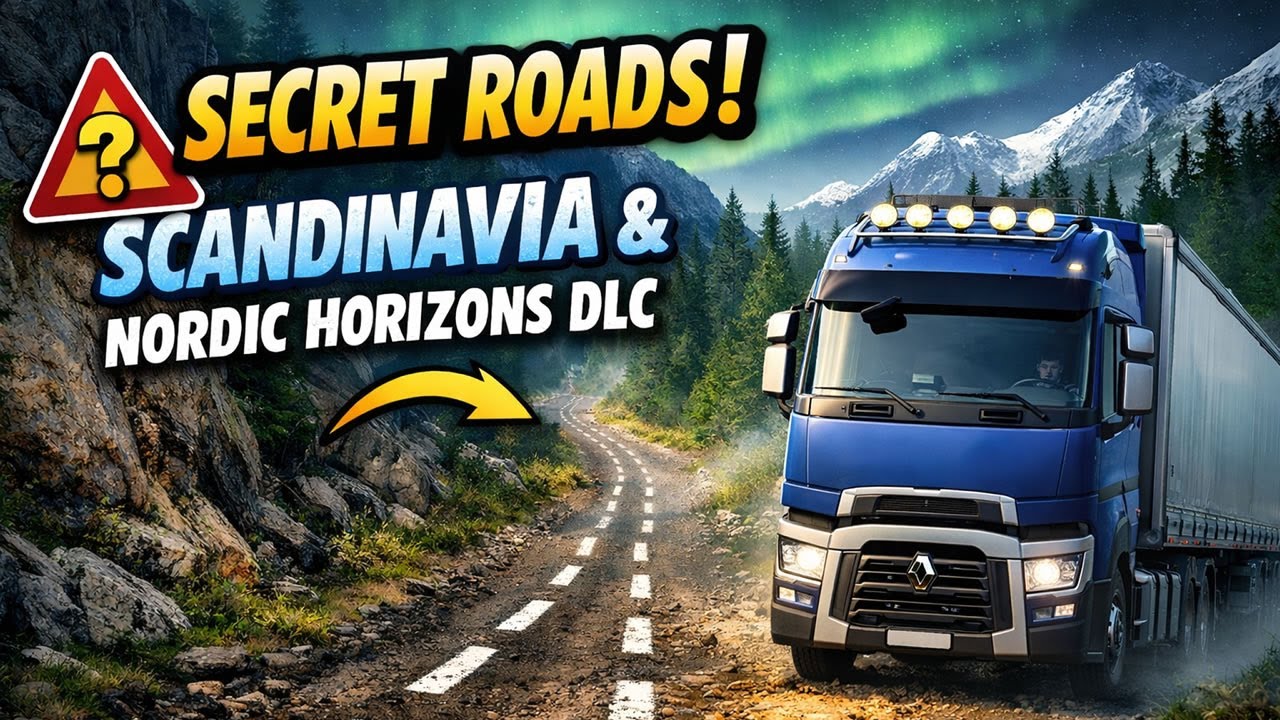All Hidden Roads in Nordic Horizons and Scandinavia Reworks on ETS2 1.57 * Warning spoilers!