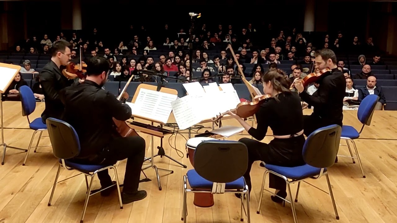 Kamran İnce: Curve performed by Lagom Quartet