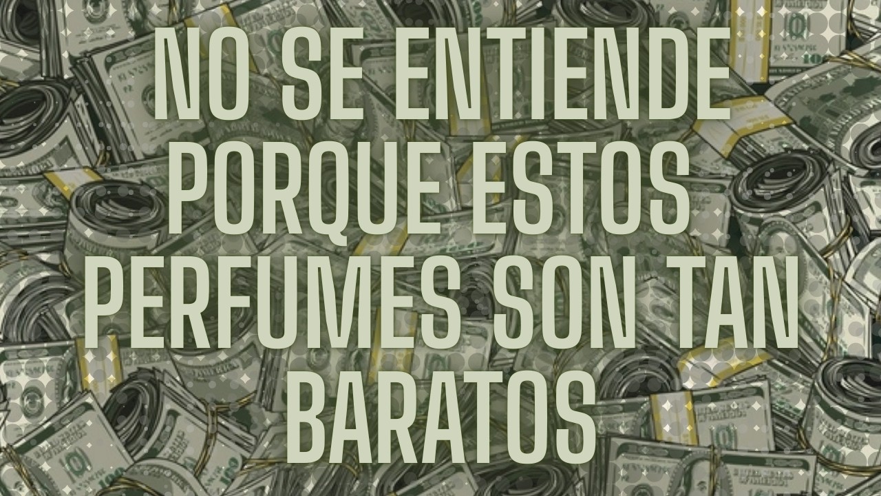 NO SE ENTIENDE PORQUE ESTOS PERFUMES SON TAN BARATOS 🤑