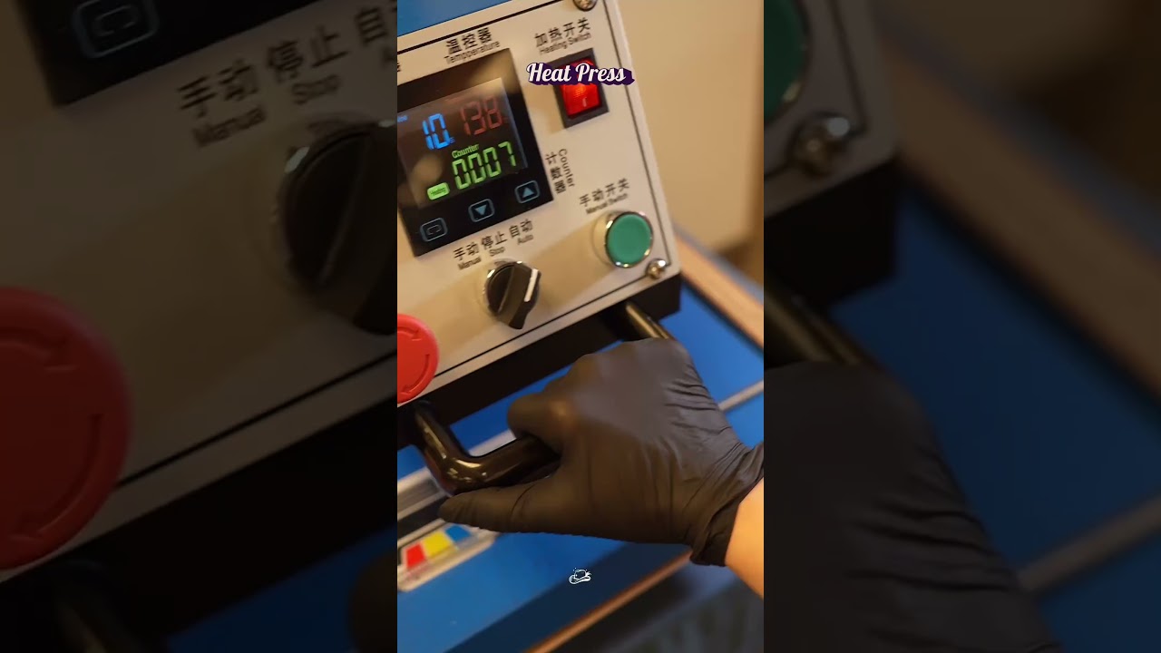 How to heat press DTF transfers?