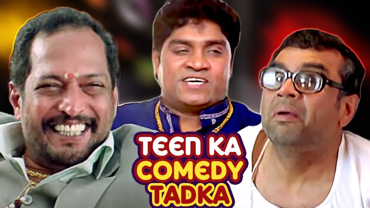 Best of Comedy Scenes | Teen Ka Comedy Tadka | Superhit Movie Phir Hera Pheri - Welcome