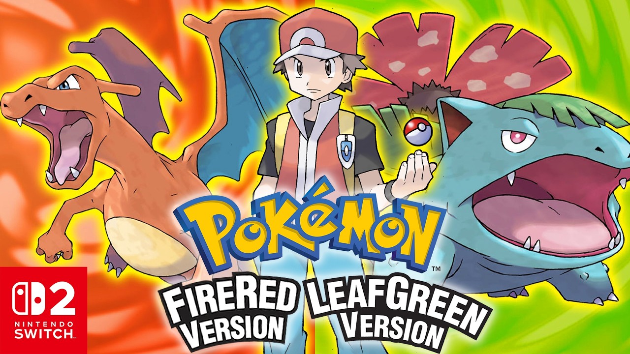 Pokémon FireRed SWITCH Version - Full Game Walkthrough