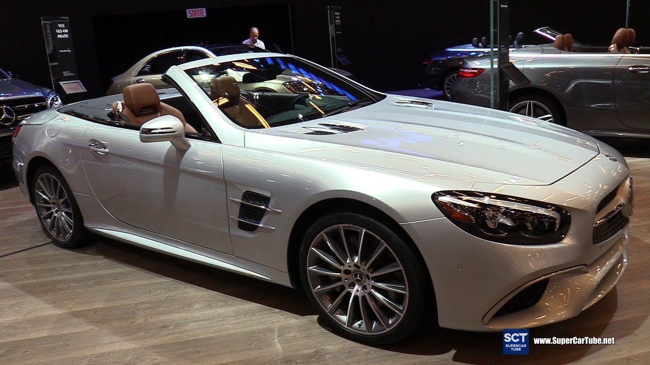 2019 Mercedes Benz SL450 Cabriolet Coupe - Exterior Interior Walkaround - 2019 Montreal Auto Show