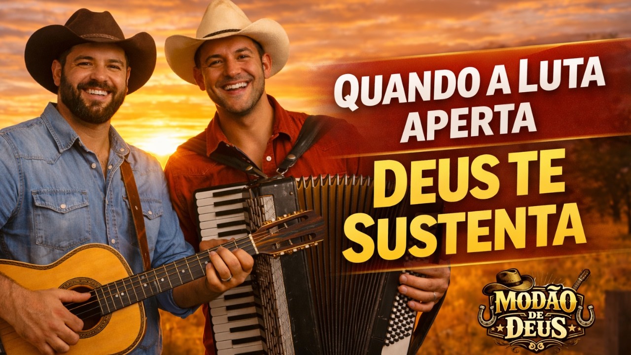 Quando a Luta Aperta, Deus Te Sustenta – Modão e Guarânia Sertanejo Gospel Inspirados nos Salmos