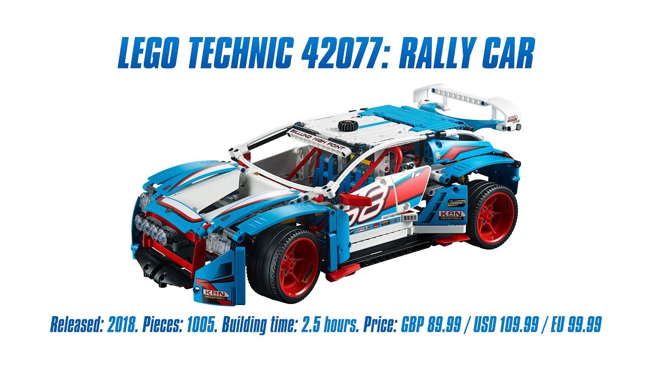 LEGO Technic 42077: Rally Car In-depth Review & Speed Build [4K]