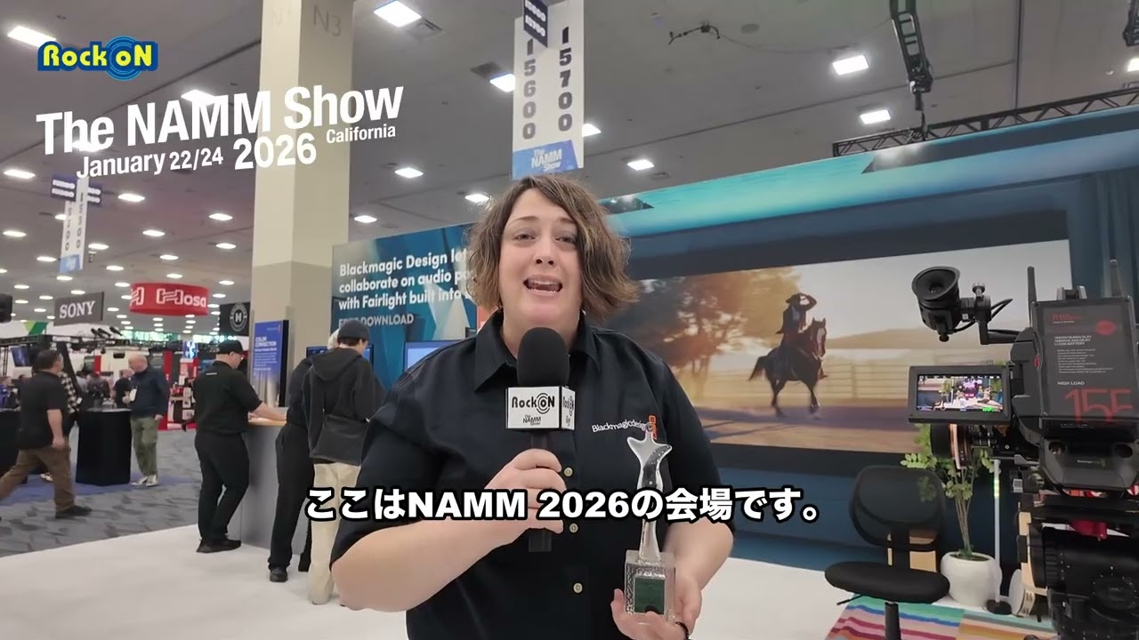Blackmagic design Rock oN AWARD2026 Video Equipment AWARD受賞コメント