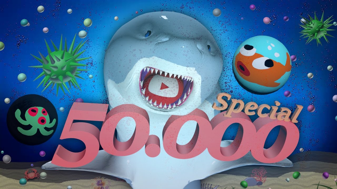 Agar.io 50K Special! - Shark Agario Gameplay + MatJoy Song & Announcement