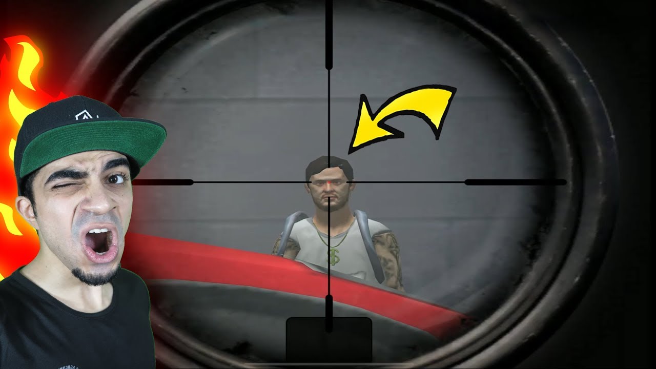 افضل قناص في العالم Sniper 3D Assassin !! 😱🔥