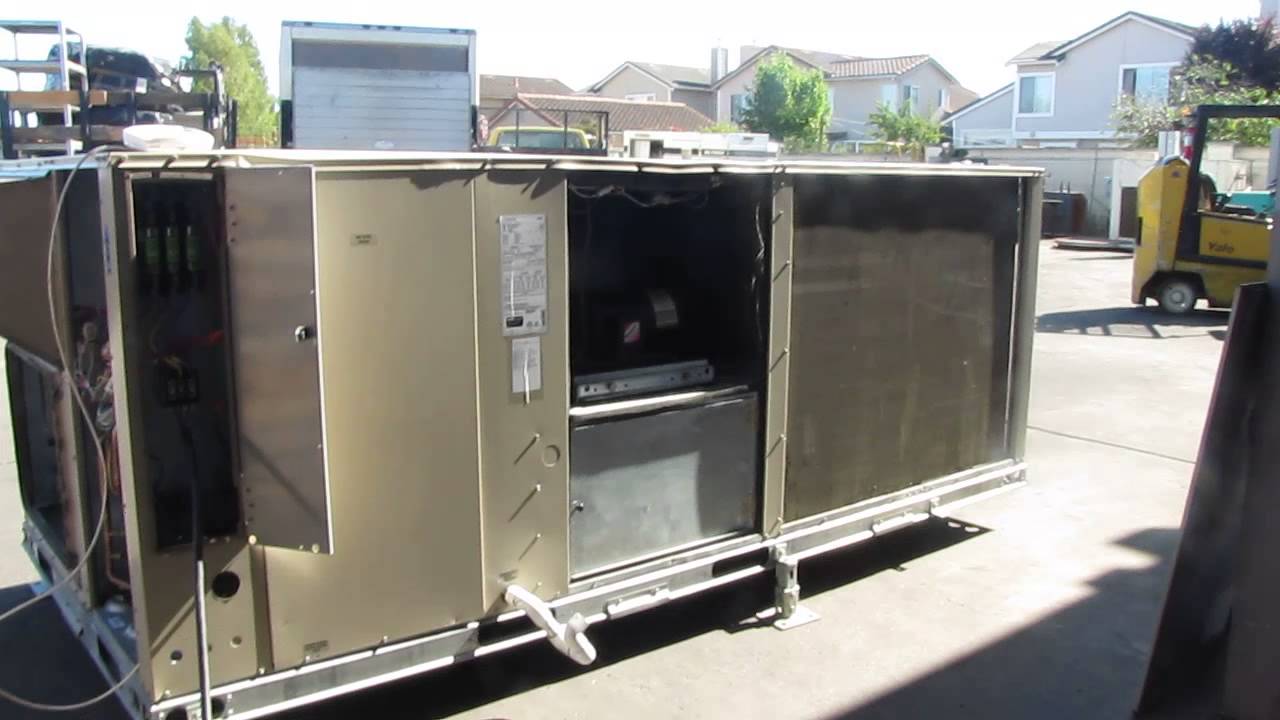 Lennox KHA150S4B Commercial Rooftop AC Air Conditioner with Thermostat Control