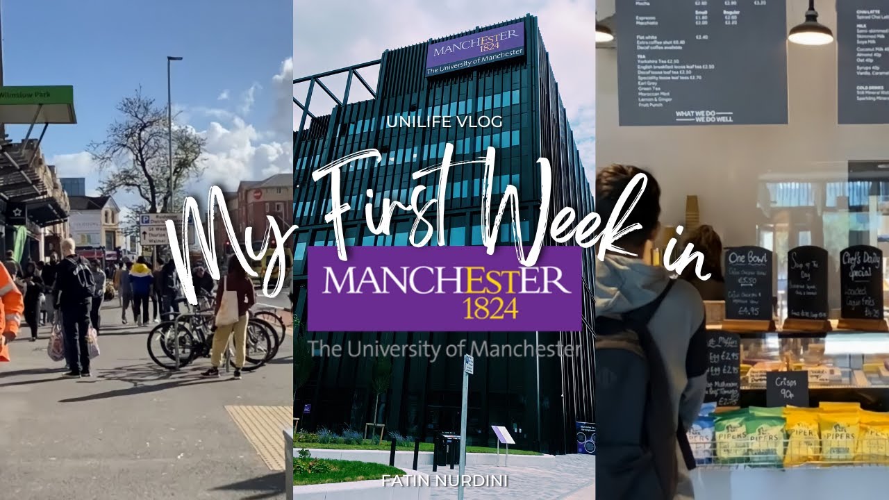 First Week as an Electrical & Electronic Engineering Student at The University of Manchester | vlog
