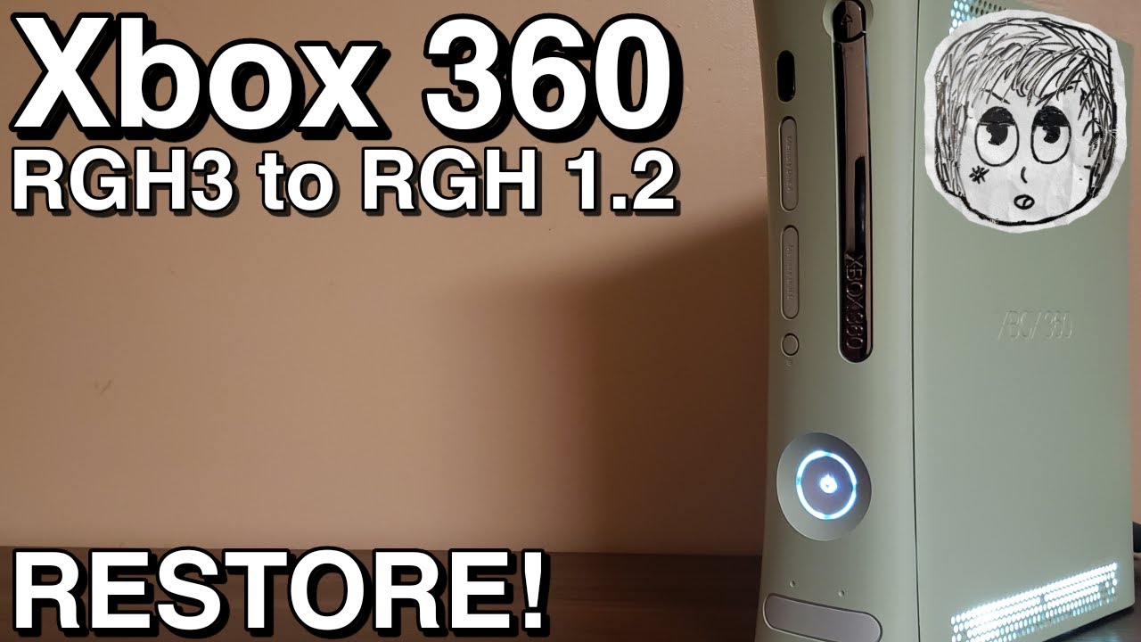 Xbox 360 Jasper Repair - RGH3 to RGH1.2 Restore.