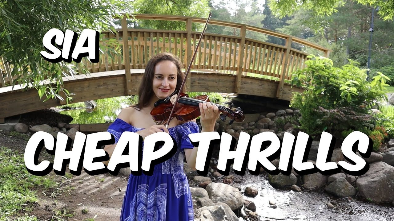 Sia - Cheap Thrills (violin cover)