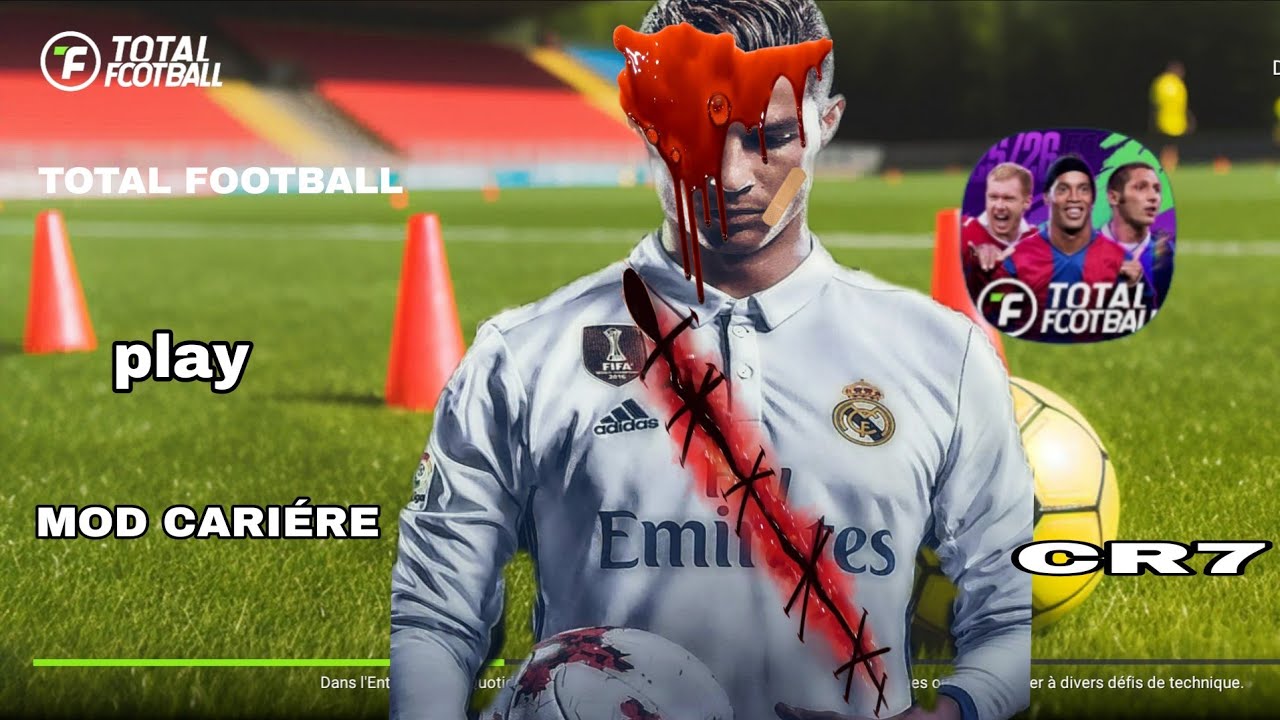 TOTAL FOOTBALL GAMEPLAY MOD CARRIÉRE 2026 MEILLEUR GRAPHIQUE
