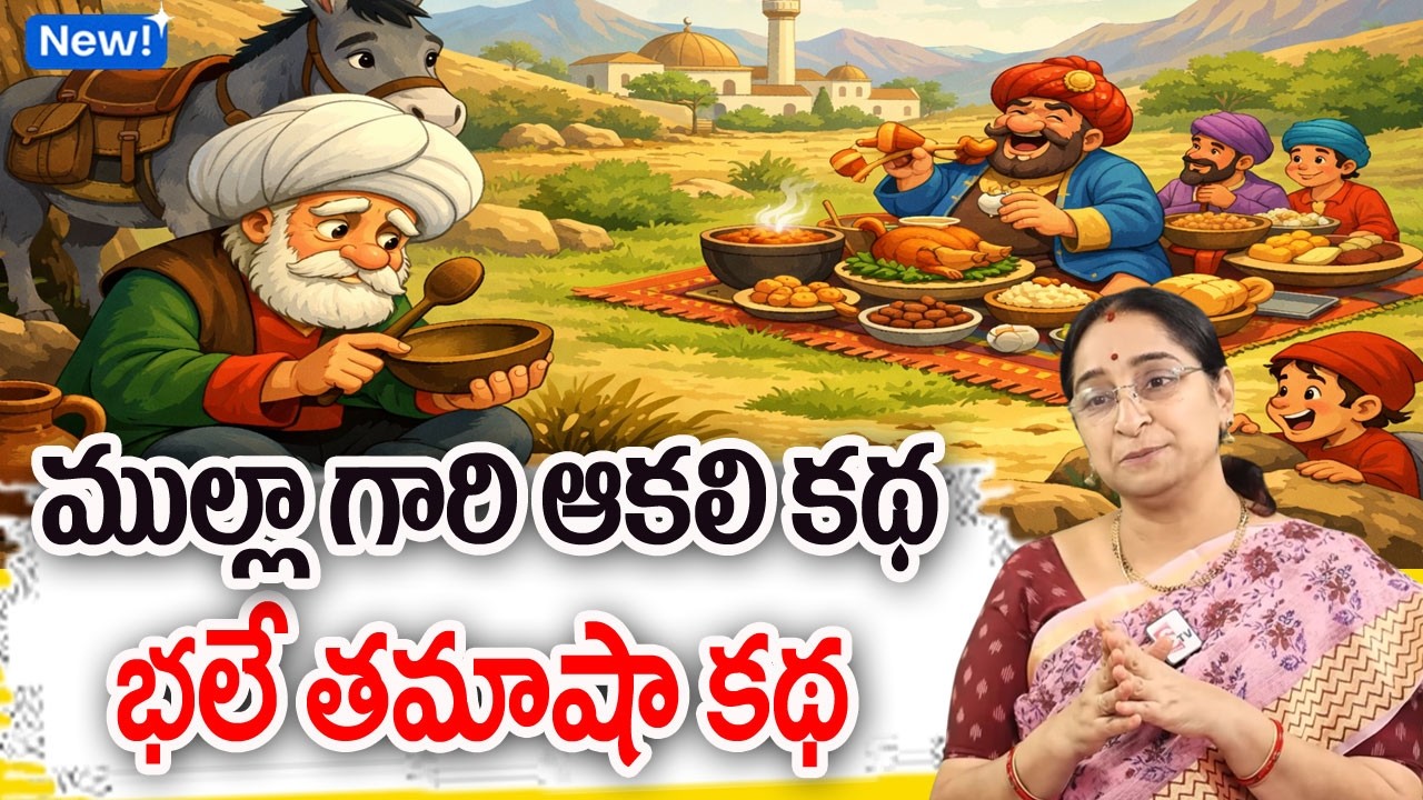 Ramaa Raavi MULLA NASRUDDIN FUNNEY STORIES 2026 | Ramaa Raavi NEW STORIES | BEST MORAL STORY