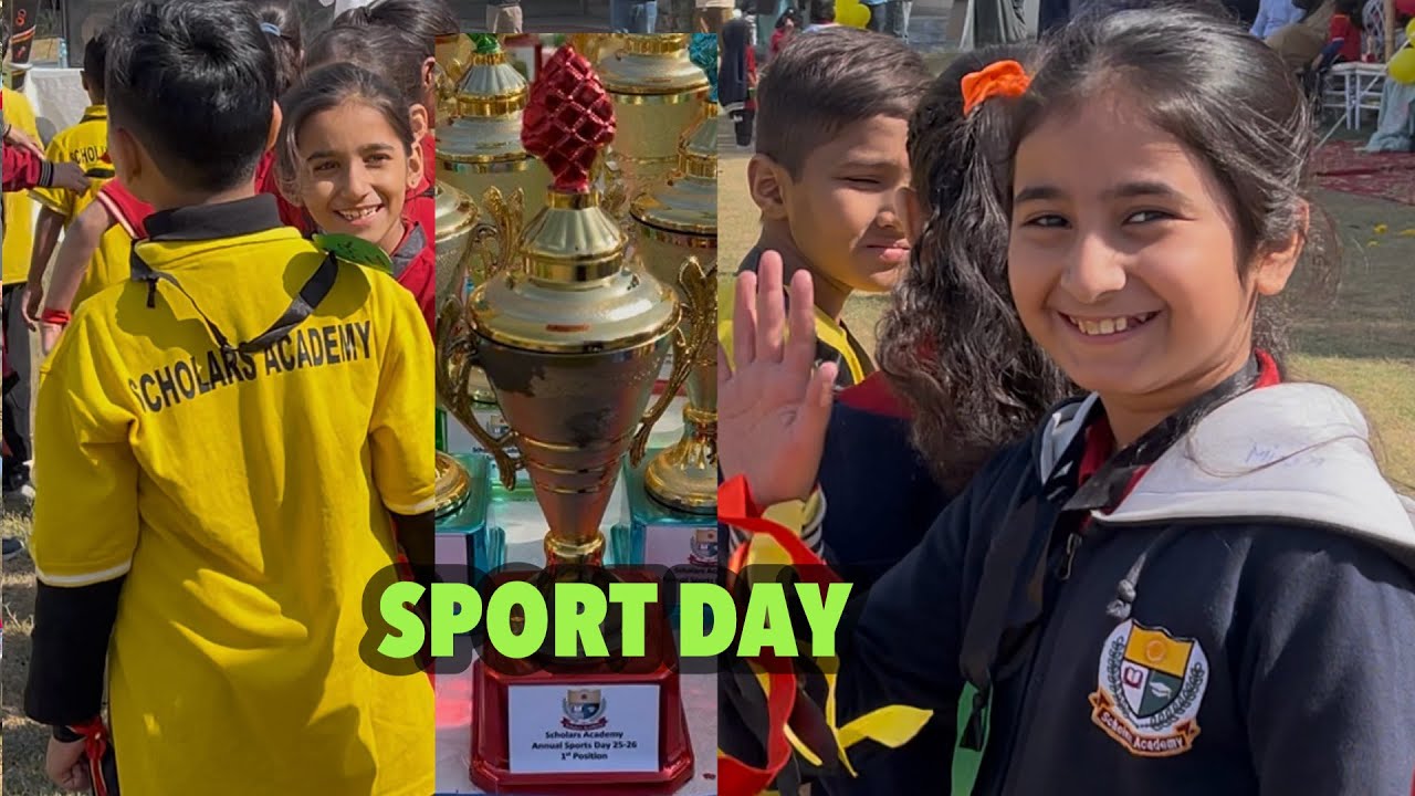minsa k school ka sports day || minsa ko kia mila || scholars academy