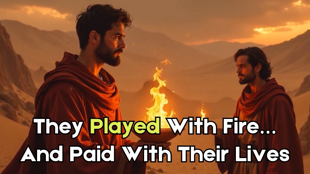 When God’s Fire Fell: The Tragic Story of Nadab and Abihu Leviticus 10 Explained
